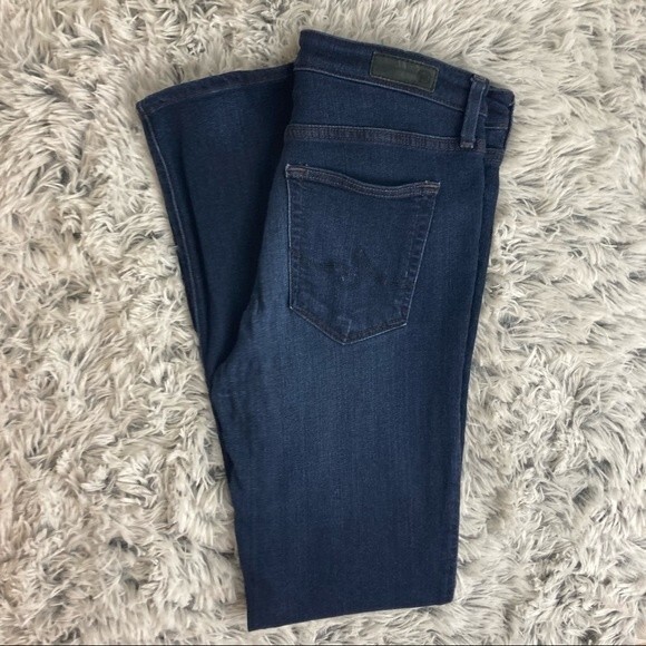 Ag Adriano Goldshmied the Prima Women's Size 27R Skinny Mid Rise Cigarette Jean - Picture 2 of 10